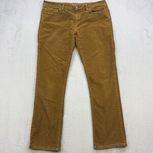 Patagonia Pants Womens 32 Brown Corduroy Outdoor Hiking Fitted Slim Skinny Fit